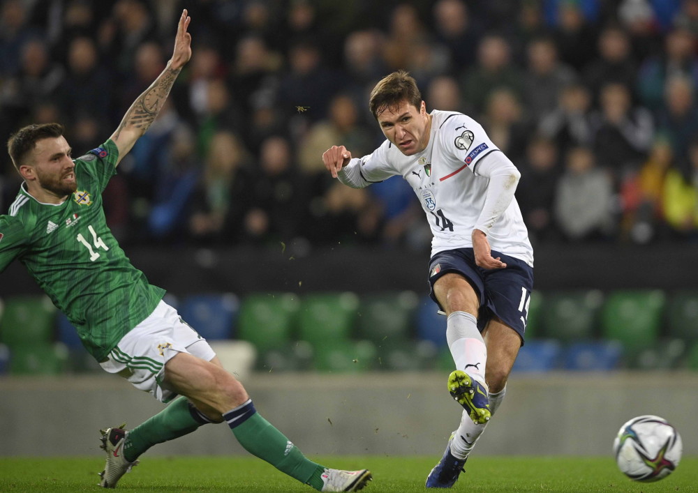 大卫攻入绝杀球,意大利险胜北爱尔兰 大卫攻入绝杀球,意大利险胜北爱尔兰